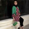 Persian Embroidered Manto Model Chista