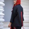 Persian Embroidered Manto & Pants Set Model Delbar