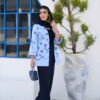 Persian Embroidered Manto & Pants Set Model Hanis
