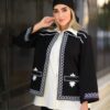 Persian Embroidered Manto & Pants Set Model Helena