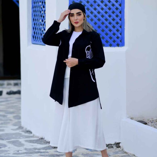 Persian Linen Manto Model Yekta