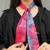Persian Neck Scarf for Women Luxe and Vibrant Anar