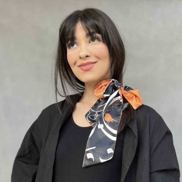 Persian Neck Scarf for Women Luxe and Vibrant Cheragh