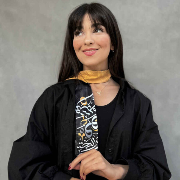 Persian Neck Scarf for Women Luxe and Vibrant Goriz