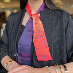 Persian Neck Scarf for Women Luxe and Vibrant Ghanari