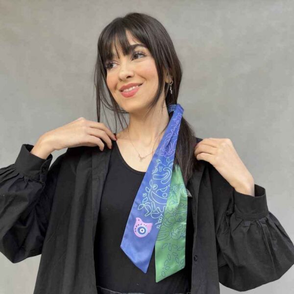 Persian Neck Scarf for Women Luxe and Vibrant Hagh