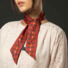 Persian Silk Neck Scarf for Women Luxe and Vibrant Square Diyar