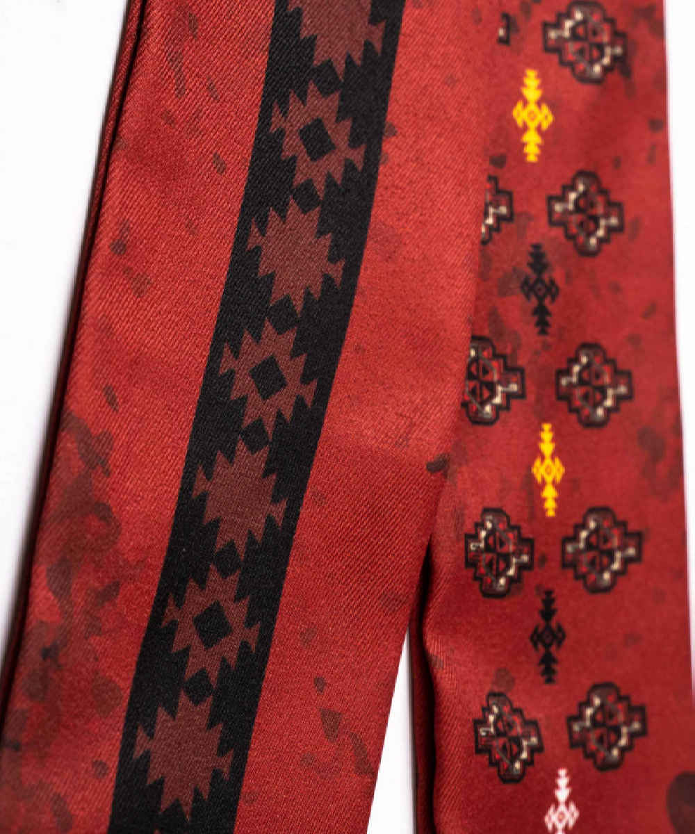 Persian Silk Neck Scarf for Women Luxe and Vibrant Square Diyar