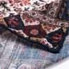 Persian Silk Neck Scarf for Women Luxe and Vibrant Square Golestan