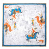 Persian Scarf for Women - Luxe and Vibrant Motif Bahram o Azadeh