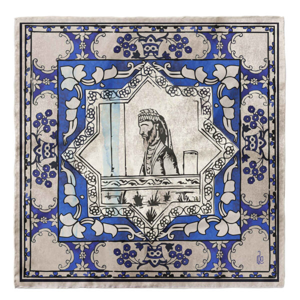 Persian Scarf for Women - Luxe and Vibrant Motif Moaven