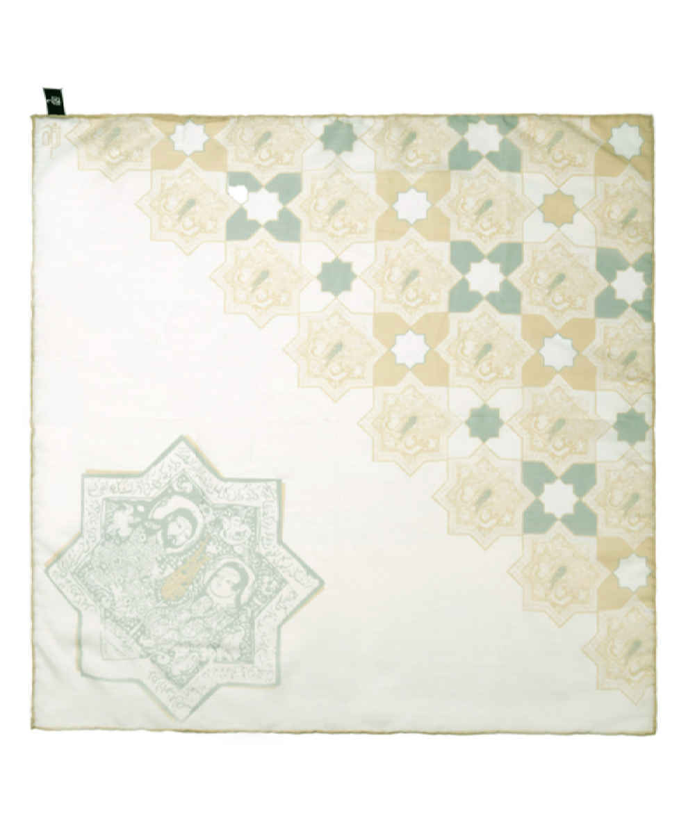 Persian Scarf for Women – Luxe and Vibrant Motif Sabooh