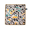 Persian Silk Neck Scarf for Women Luxe and Vibrant Square Khial