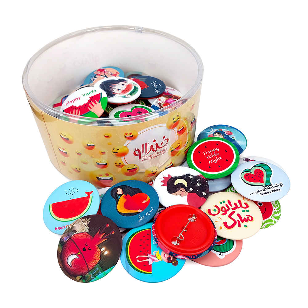 Persian Set of 49 Pinback Buttons – Shab-e Chelle