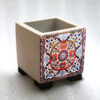 Decorative Persian Square Concrete Vase Model Farimah