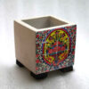Decorative Persian Square Concrete Vase Model Raha