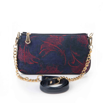 Handmade Faux Leather Chain Strap Bag Haleh