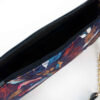 Handmade Faux Leather Chain Strap Bag Leaf