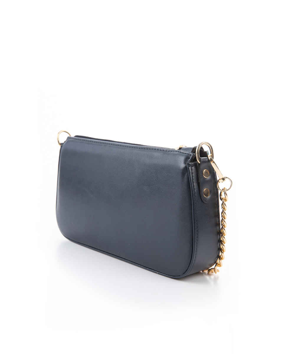 Handmade Faux Leather Chain Strap Bag Samira