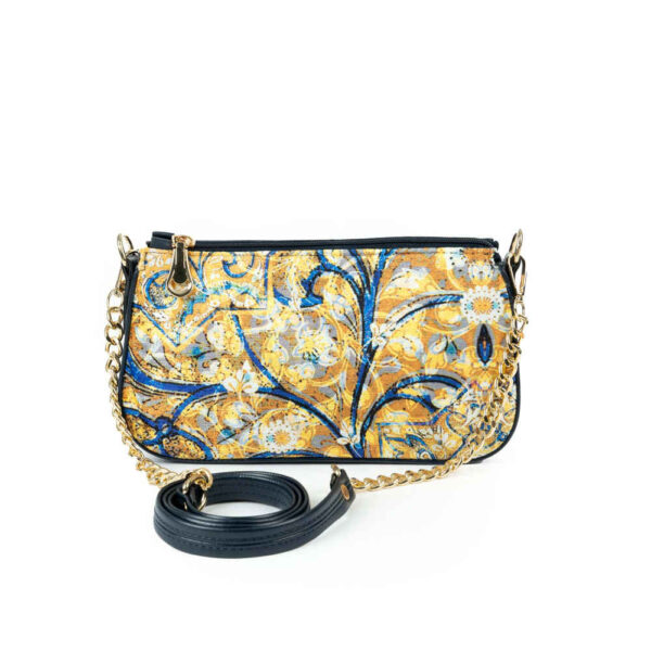 Handmade Faux Leather Chain Strap Bag Yadegari