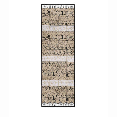 Persian Print Shawl for Women Artistic Model Abshoran