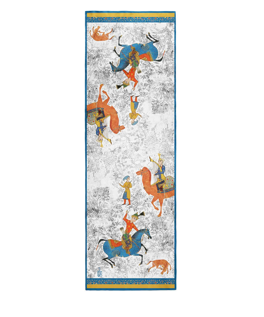 Persian Printed Shawl for Women Artistic & Lightweight Bahram