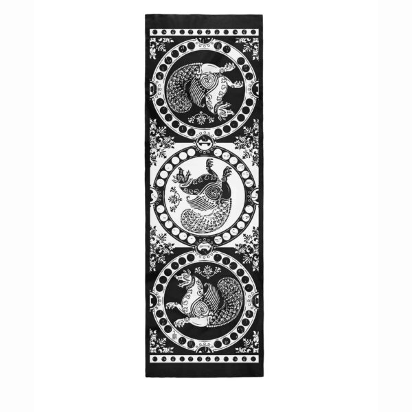 Persian Print Shawl for Women Artistic Model Simorgh