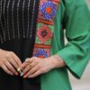 Women's Long Sleeve Linen Dress Suitable for Outdoor Model Maral