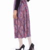 Women's Pleated Midi Skirt Model Liam