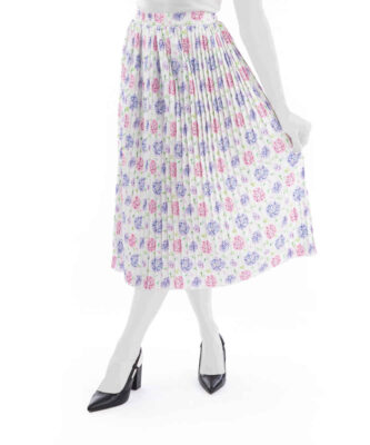 Women’s Pleated Midi Skirt Model Vahab