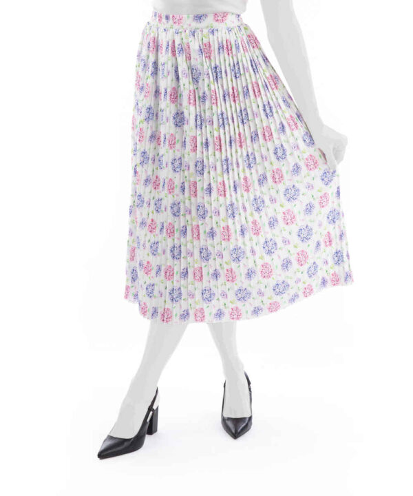 Women's Pleated Midi Skirt Model Vahab