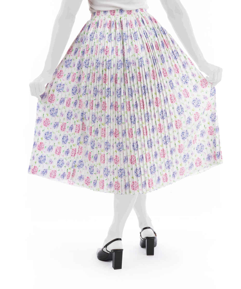 Women’s Pleated Midi Skirt Model Vahab