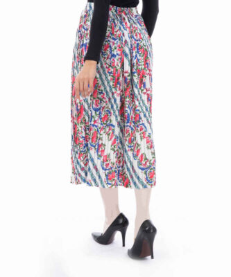 Women’s Pleated Midi Skirt Model Vania