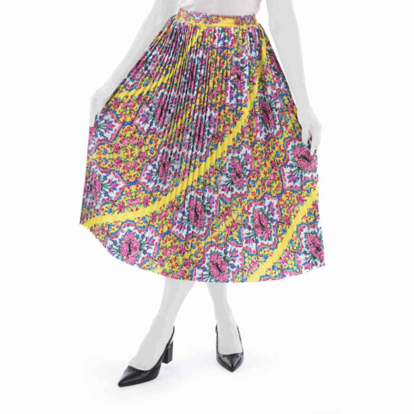 Women's Pleated Midi Skirt Model Vestay