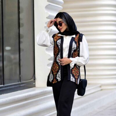 Women’s Vest, Tunic & Pants Set Model Ayman