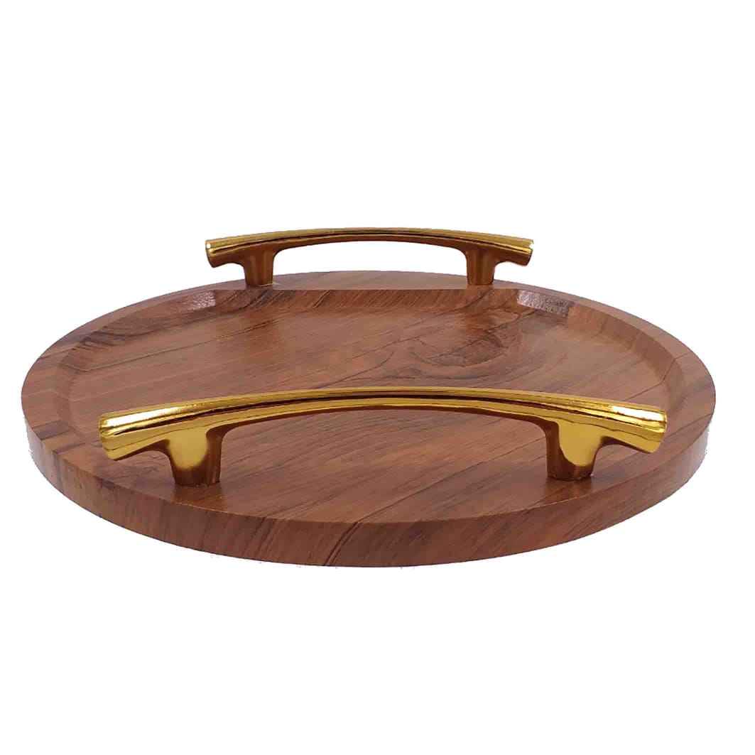 Wooden Tea Serving Tray Model Nastaran