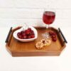 Wooden Tea Serving Tray Model Orkid