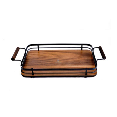 Solikala Tea Tray – Unique Wooden Style for Tea, Coffee & Snacks