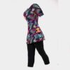 2 Piece Women's Short Sleeve Swimsuit Model Vafa