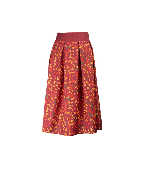 Women's Crepe Skirt Model Barge Paeezi