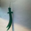 Zulfiqar Sword Necklace - Islamic Agate Sword Necklace of Imam Ali