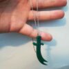 Zulfiqar Sword Necklace - Islamic Agate Sword Necklace of Imam Ali