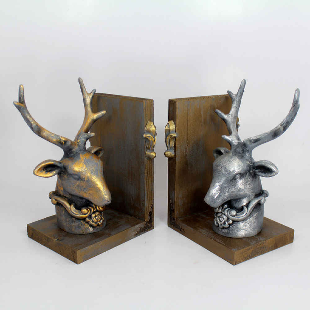 Shekar-Themed Polyester Sculpture Bookend – Great for Nature-Inspired Rooms
