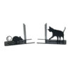 Cat-Themed Metal Art Bookend – Suitable for Libraries or Home Offices