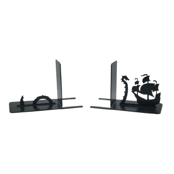 Darya Design Persian Metal Art Bookend – Ideal for Calm and Coastal Styles