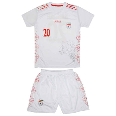 Boys’ Iran National Team Jersey Sportswear Set – 2020