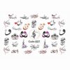 Persian Nail Stickers - Calligraphy Love Theme - Hich