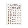 Persian Nail Stickers - Calligraphy Love Theme - Kalameh