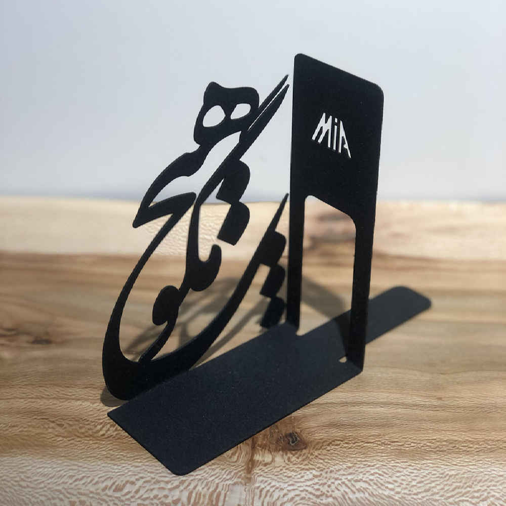 Hich Calligraphy Persian Metal Art Bookend – Perfect for Minimalist Spaces