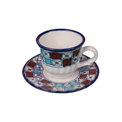 Persian Teacup Set with Saucer – Sonati Ceramic Design